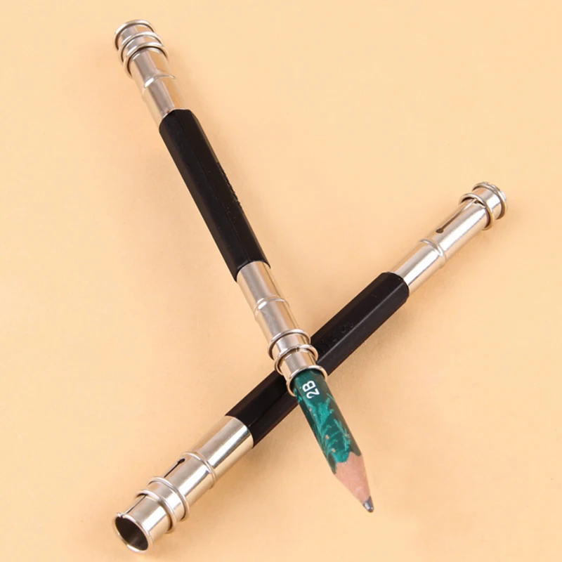 4 шт./лот регулируемый двойной держатель для карандашей с головкой