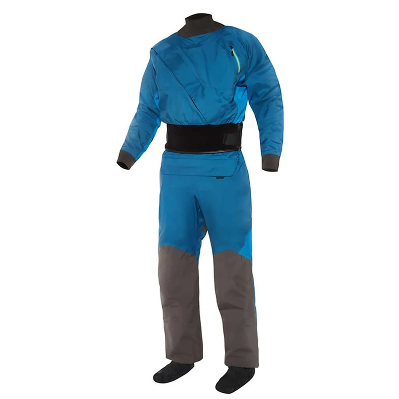 Мужской сухой Воздухопроницаемый костюм синий водонепроницаемый полностью на