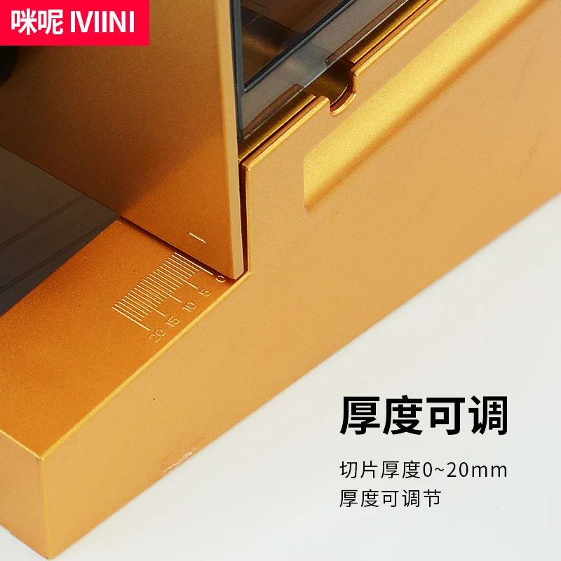 200 Вт бытовой электрический слайсер для ягненка говядины мяса тостов хлеба