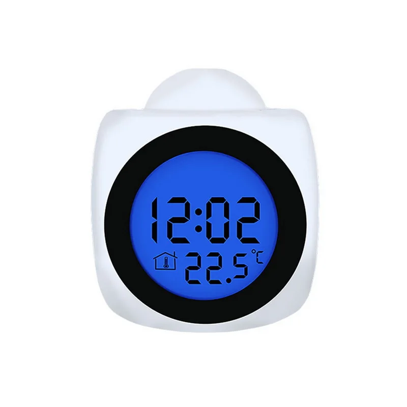 Digital Projection Alarm Clock Voice report Projector Weather Station thermometer Wake Up LED | Дом и сад