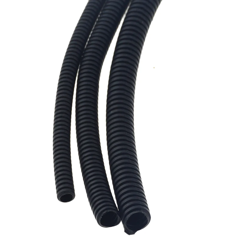 5M Inner diameter 6.5mm-48mm PP Corrugated tube auto car corrugated tube pipe insulation wire harness casing corrugated casing