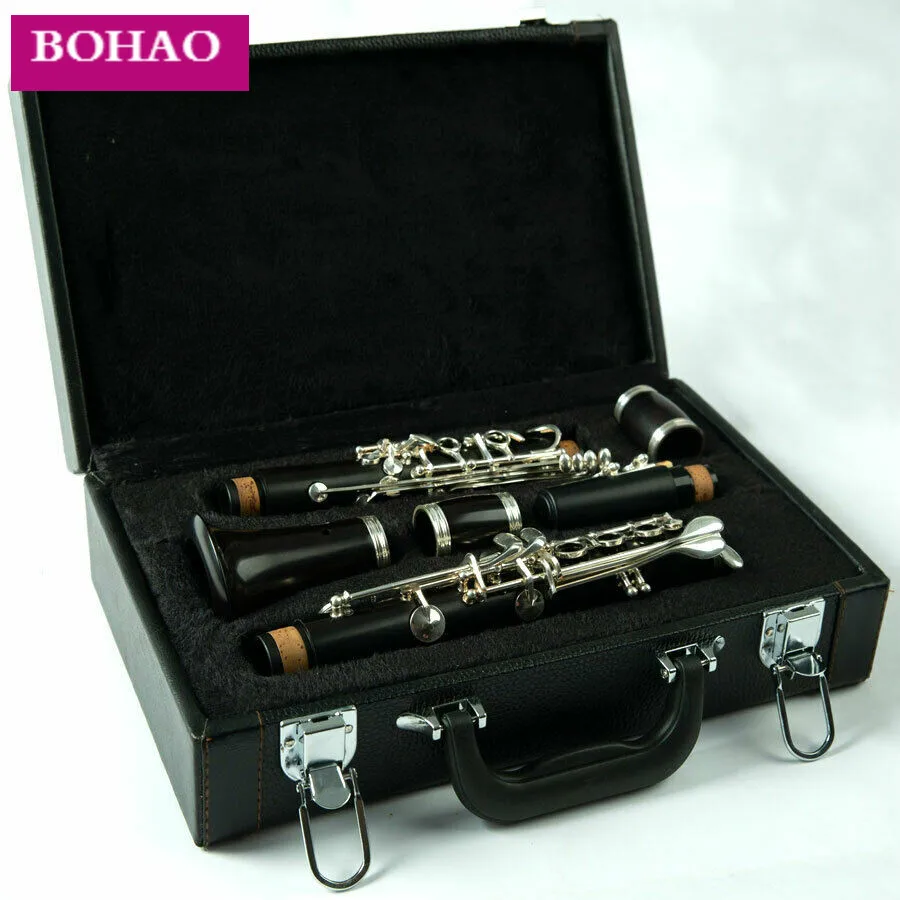 Отличный C образный кларнет из черного дерева хороший материал и звук|Кларнет| |