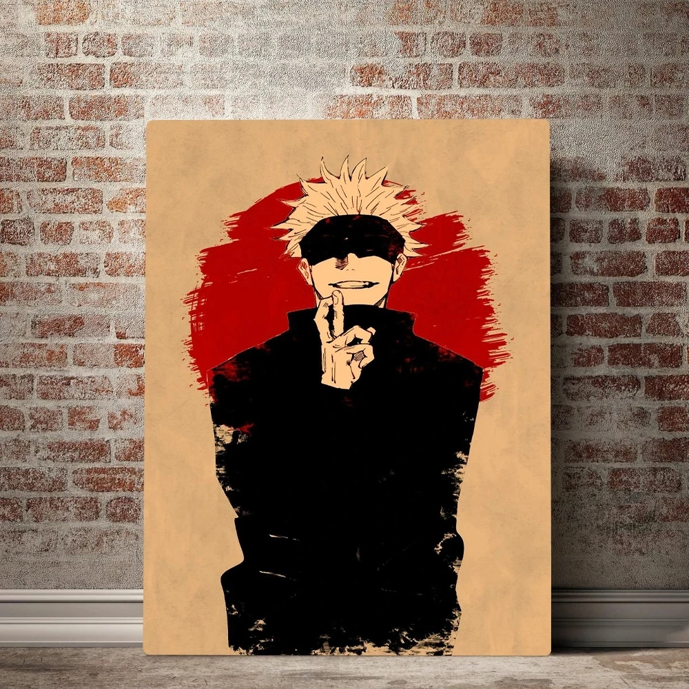 

Hd Printed Anime Jujutsu Kaisen Canvas Painting Gojo Satoru Poster Home Decoration Wall Art Picture For Bedroom Modular Framed