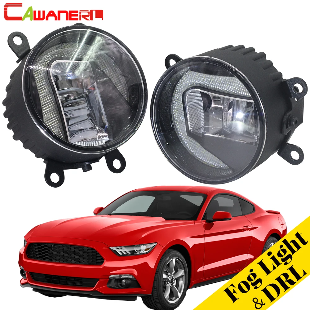 Cawanerl для Ford Mustang 2005 2013 Автомобильный светодиодный лампы Противотуманные фары