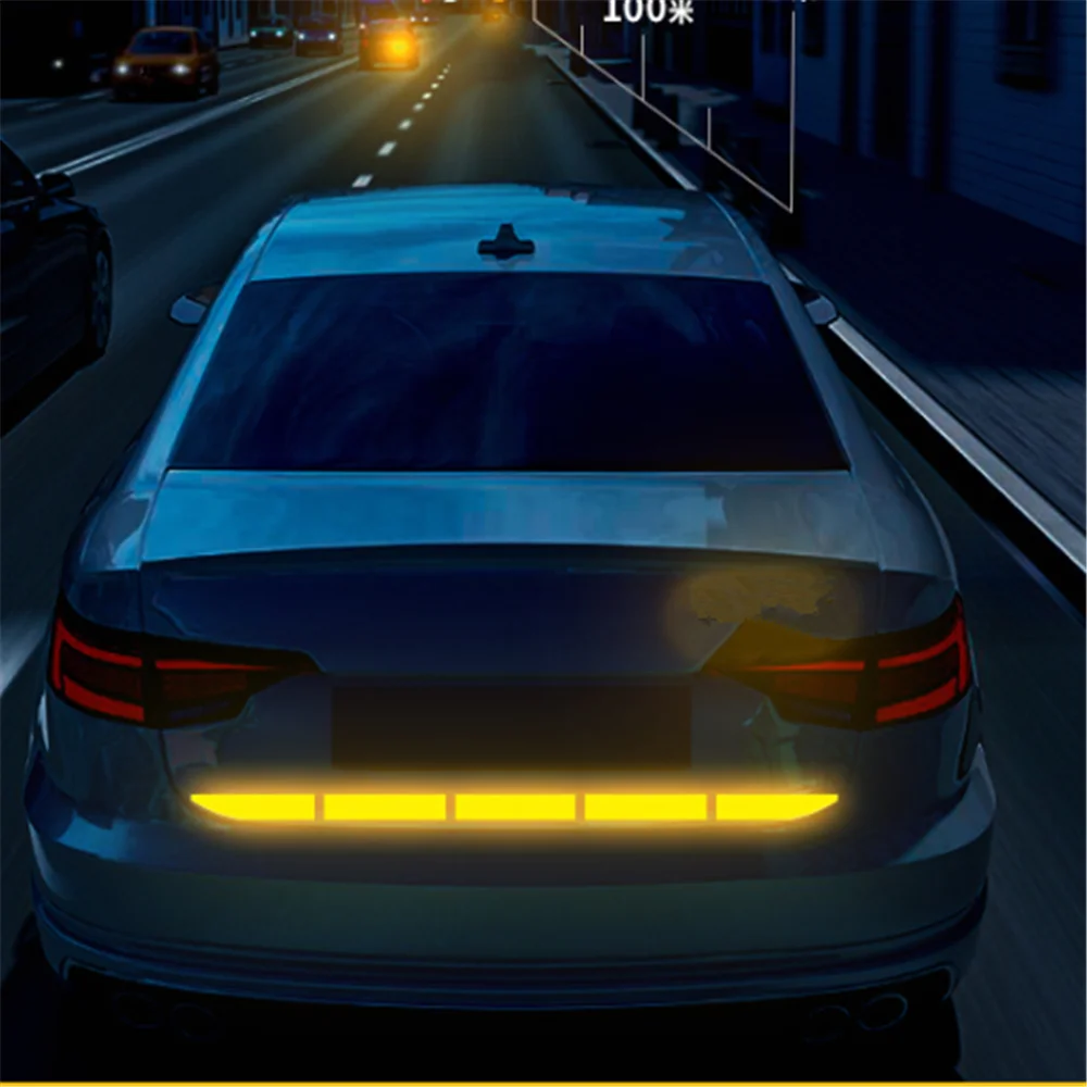 Car Body Trunk Reflective sticker for Chevrolet Miray Caprice Agile Stingray Aveo5 | Автомобили и мотоциклы