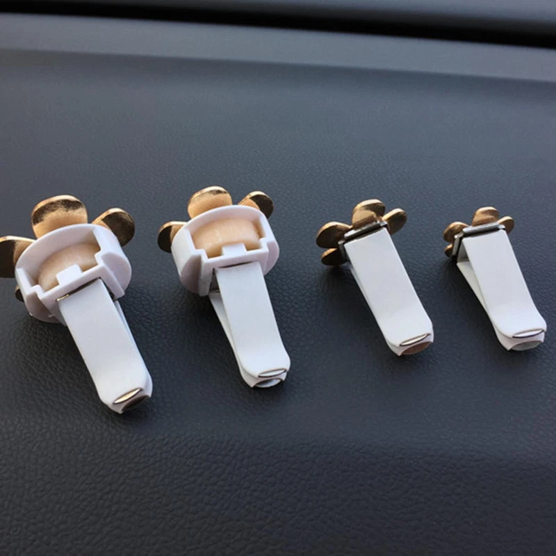 4 шт./компл. цветочный симпатичный освежитель воздуха для автомобиля зажим духов