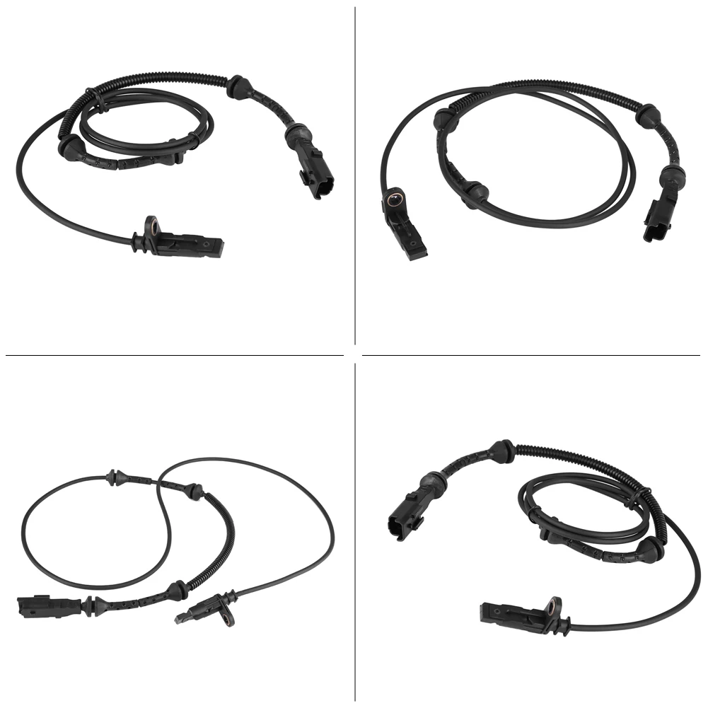 Car Front ABS Wheel Speed Sensor Black Plastic Intelligent 2 pin sensor for Peugeot 407 407SW Citroen C6 4545G6 4545A9 | Автомобили и