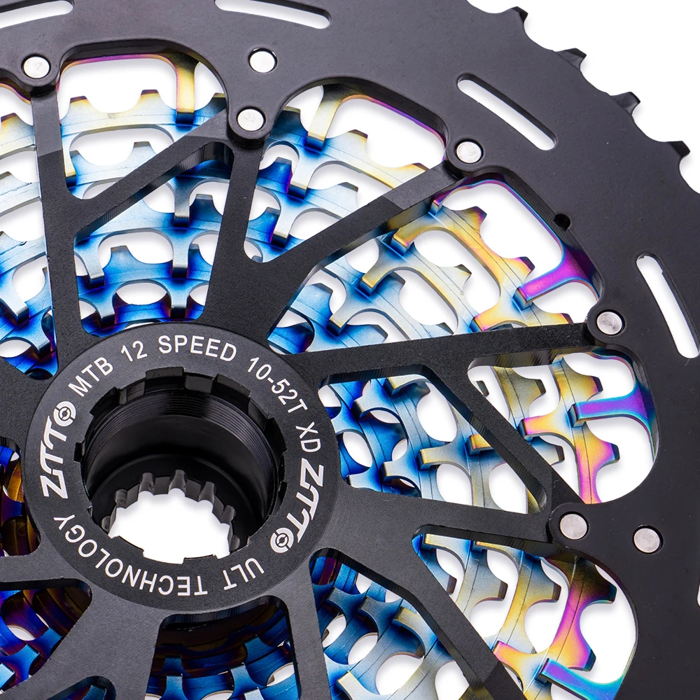 Кассета ZTTO MTB 12 Скоростей 10 50T Ультралегкая кассета Ultimate S 52T XD 378g ulт Звездочка K7 В s