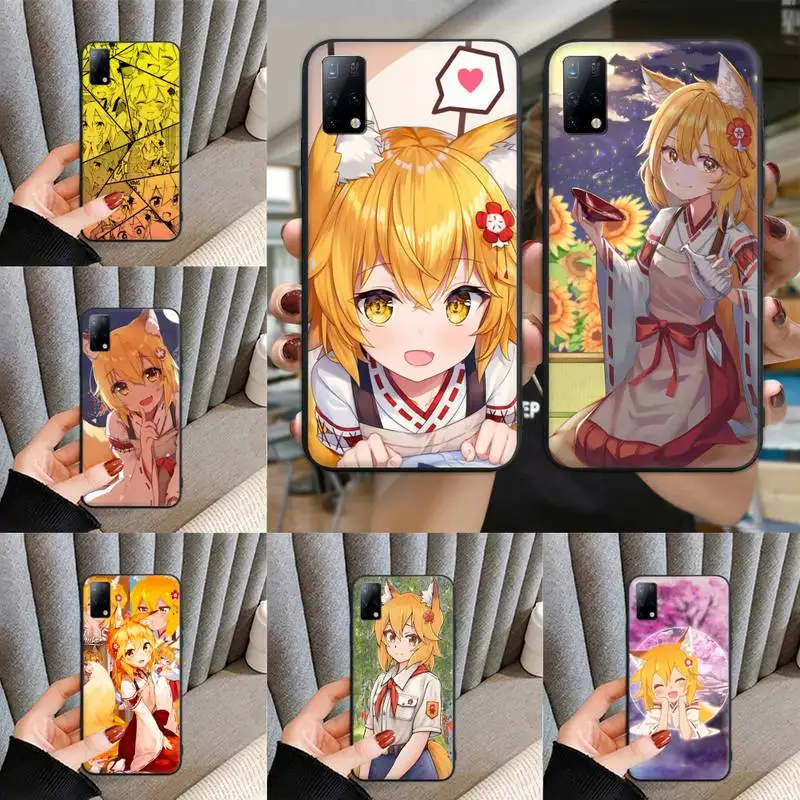 

Anime The Helpful Fox Senko San Phone Case For Redmi 9a 8a 7a 6a K20 note10 note9 note8 note7 note6 pro soft Cover Fundas
