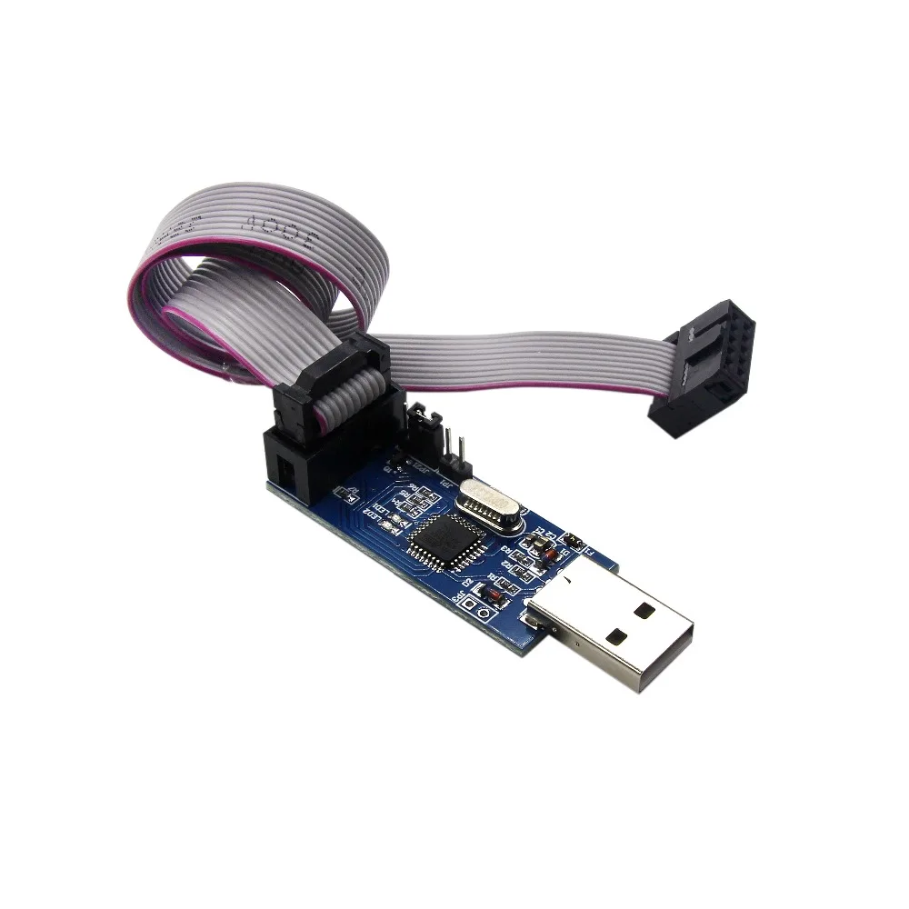 USBASP USBISP AVR программист USB ISP USB ASP ATMEGA8 ATMEGA128 Поддержка Win7 64K