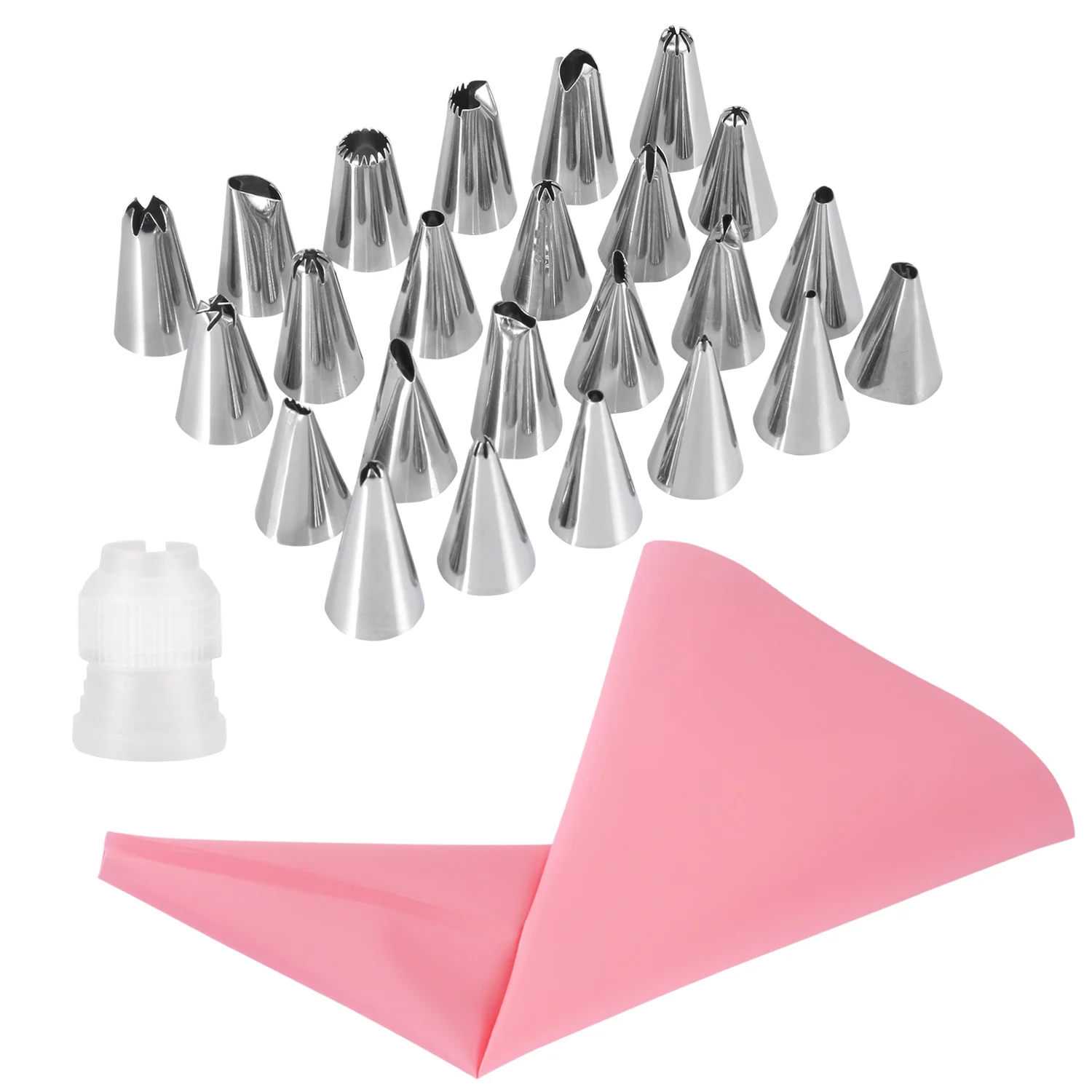 26 шт./компл. силиконовые кондитерские сумки советы Кухня DIY обледенения