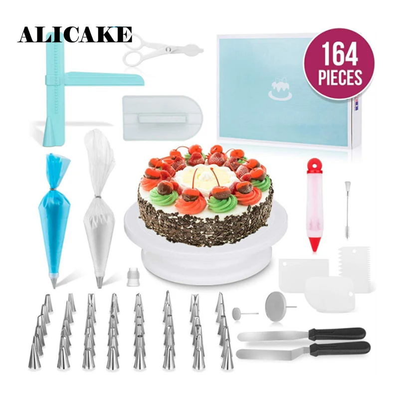164 шт. Кондитерские инструменты для выпечки набор инструментов украшения торта