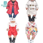 Одежда для куклы подходит 43 см игрушка новорожденный аксессуары для кукол Детская рубашка джинсовые штаны хлопковое пальто