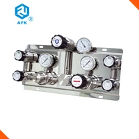 high quality gas supply manifolds gas pressure regulator panel system for oxygen nitrogen co2