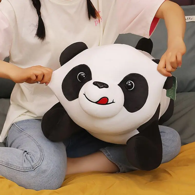 

Cute Panda Bear Plush Stuffed Animal Doll Sleeping Soft Pillow Toy Cartoon Gifts