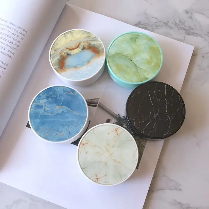 Мраморный чехол для контактных линз дорожный набор легко носить с собой