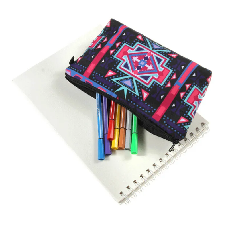 3D печать косметички с разноцветным узором милые мешочки для косметики