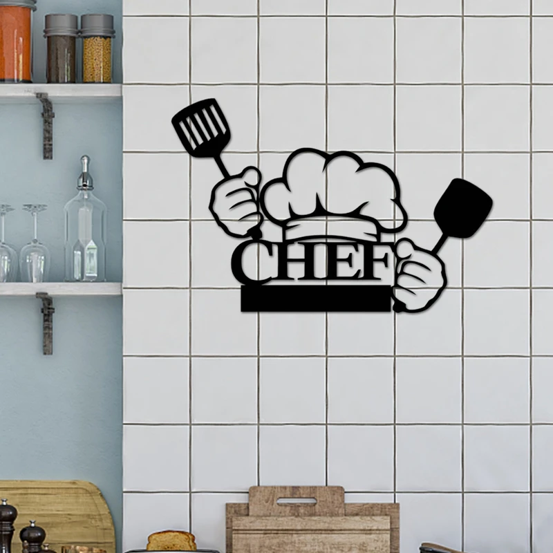 Настенный знак для поваров кухни Декор наклейка на стену мамочек домашнее