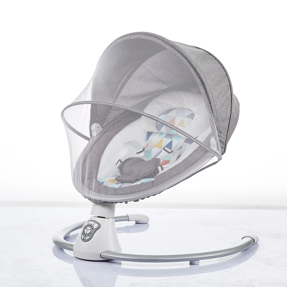 Электрокачели детское кресло-качалка 0-3 Детская электрическая колыбель