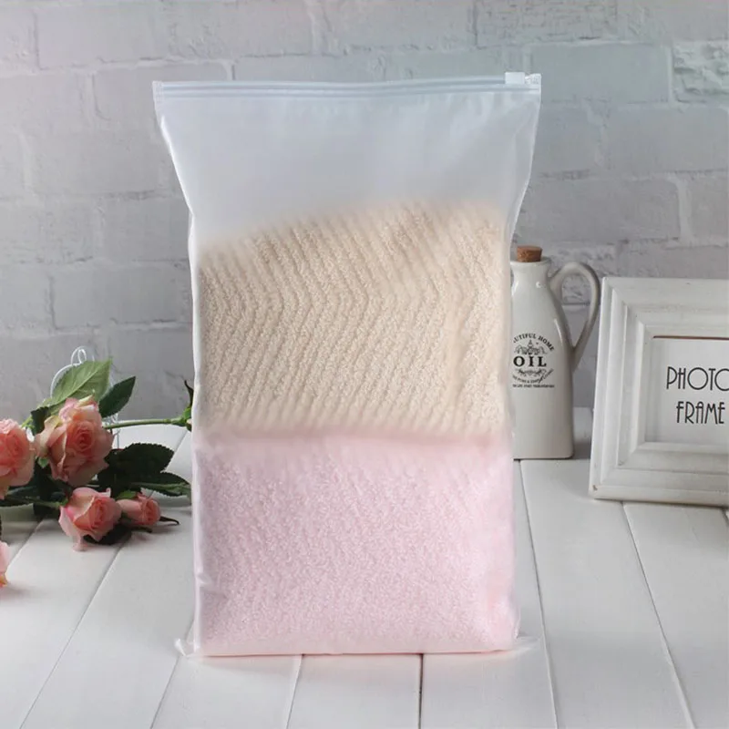 10pcs Ziplock Bag Matte Plastic Package Zipper Lock Storage Pouch T-shirts/Clothes Packaging | Дом и сад