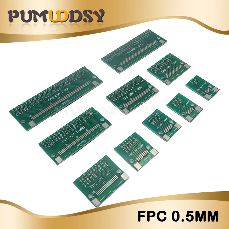 1 шт. FPC/FFC гибкий кабель адаптер плата Двусторонняя 0 5 мм до прямой 2 54 6P/8P/10P/20P/30P/40P/60
