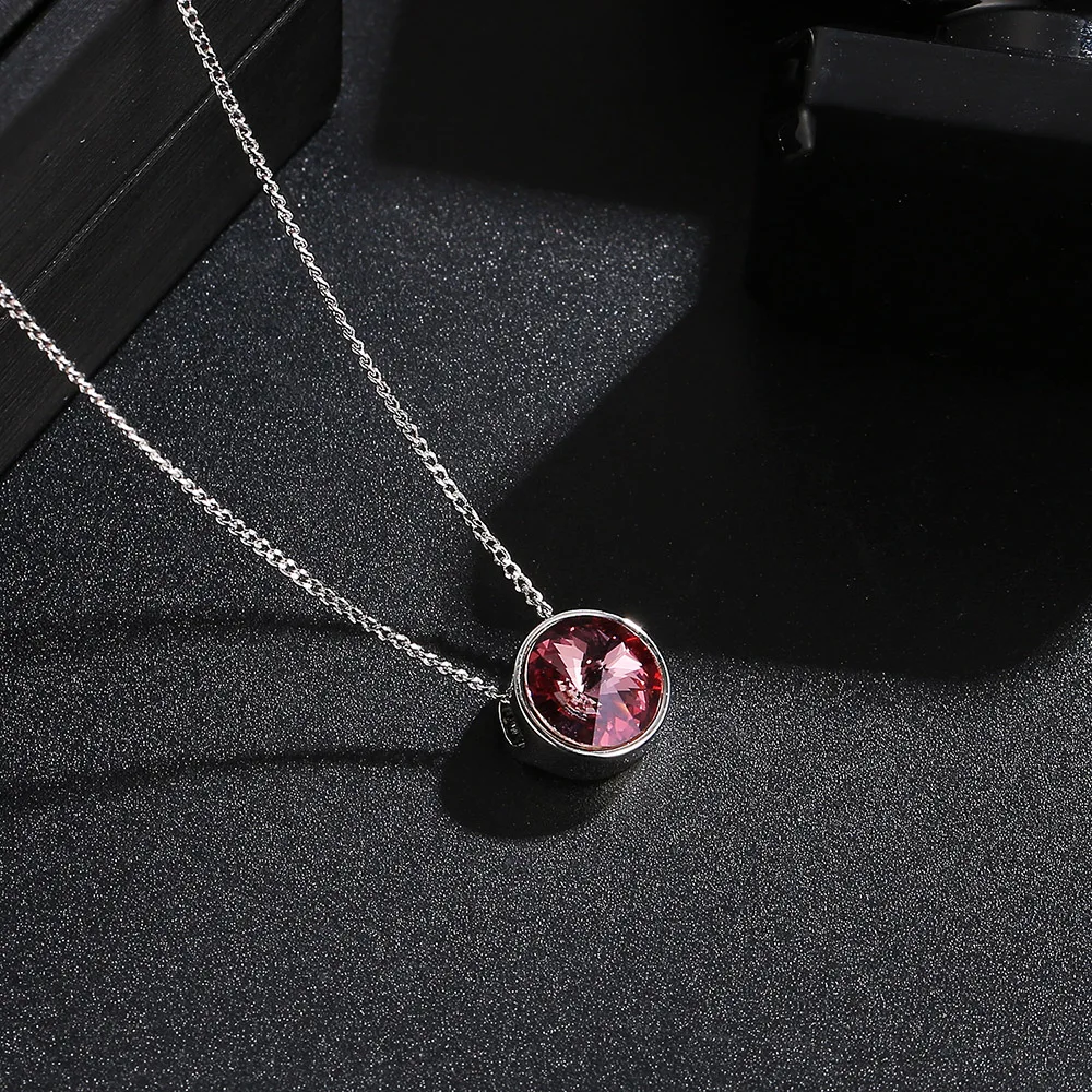 Оригинальные кристаллы Сваровски мини круглые бусины подвеска ожерелья модные