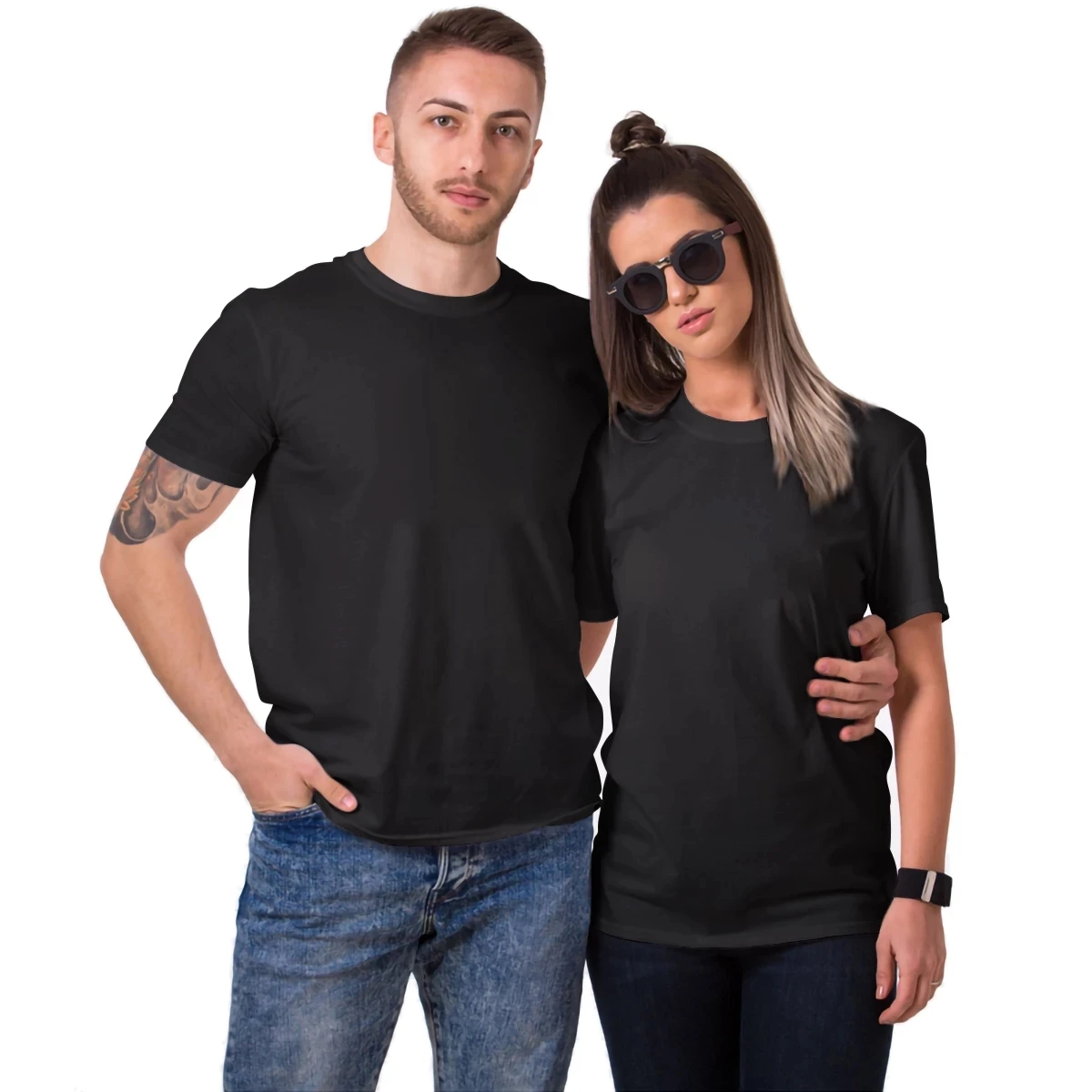 

Men's 100% cotton T-shirt Unisex thin cotton T-shirt Pure color casual O-neck short-sleeved T-shirt top Breathable T-shirt