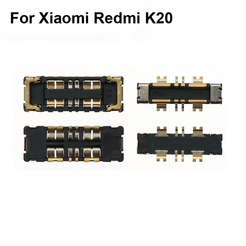 Внутренний разъем FPC 2 шт. держатель аккумулятора зажим контакт для Xiaomi Redmi K20