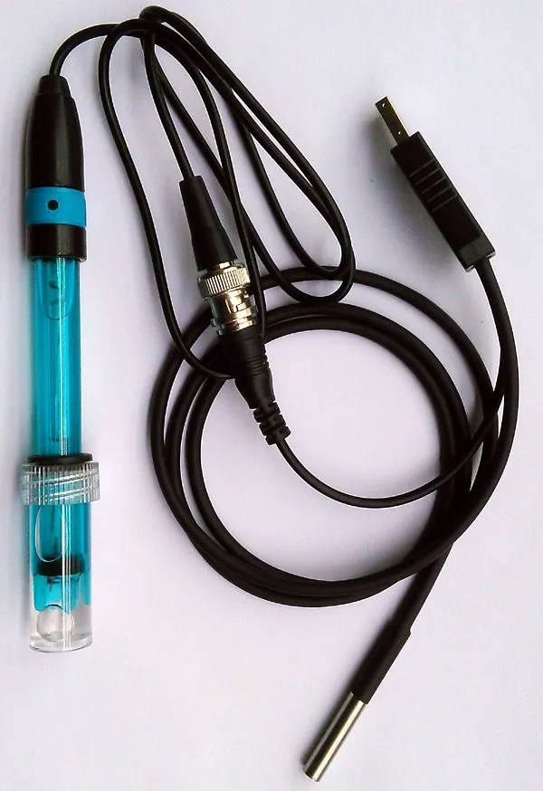 Цифровой рН метр с USB Измеритель для аквариума температурой бесплатным приводом
