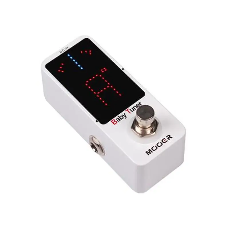 Mooer детский тюнер Mini High Precision бас-гитары педаль True Bypass switch полностью металлический