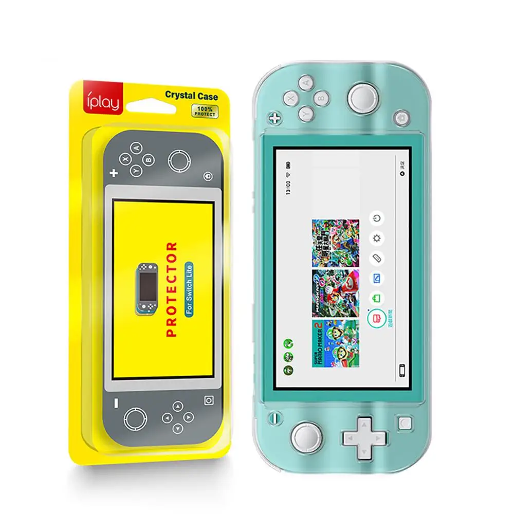 Прозрачный чехол iBen экологически безопасный Чехол для ПК подходит Nintendo Switch Lite
