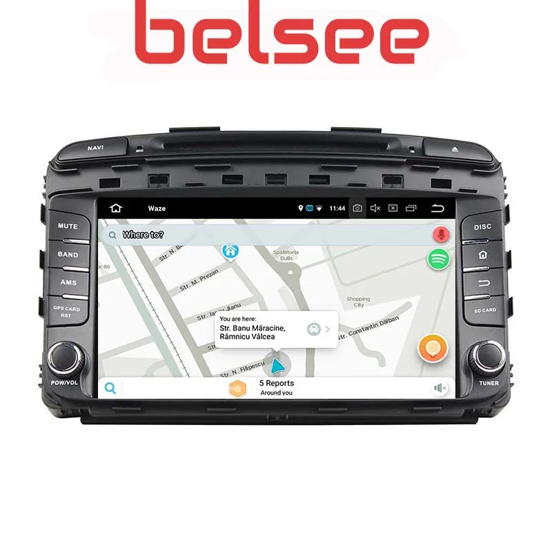 Belsee аксессуары для Kia Sorento Android 9,0 головное устройство Восьмиядерный ОЗУ 4 Гб+ 64 ГБ Радио DVD плеер gps навигация
