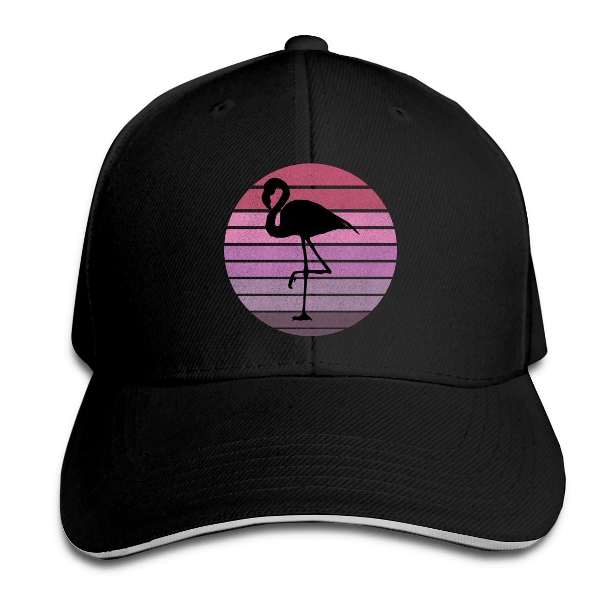 

Vintage Flamingo Hat Baseball Cap for Men Women Fashion Adjustable Sun Hat