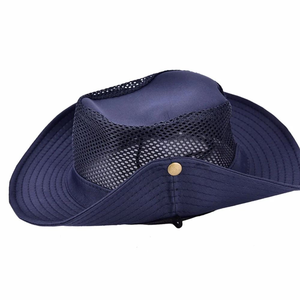 

1PCS Sport Hiking Wide Brim Bucket Hat Camping Sunscreen Hat Cool Sun Hat Outdoor Tools 5 Colors