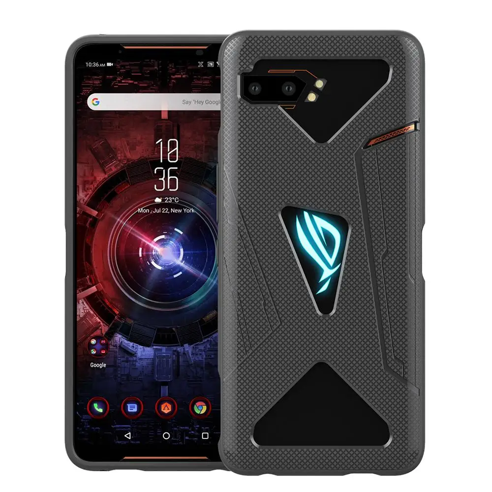 Для Asus ROG Phone II чехол матовый Мягкий силиконовый чехол для телефона Asus ROG Phone 2 Phone2 чехол