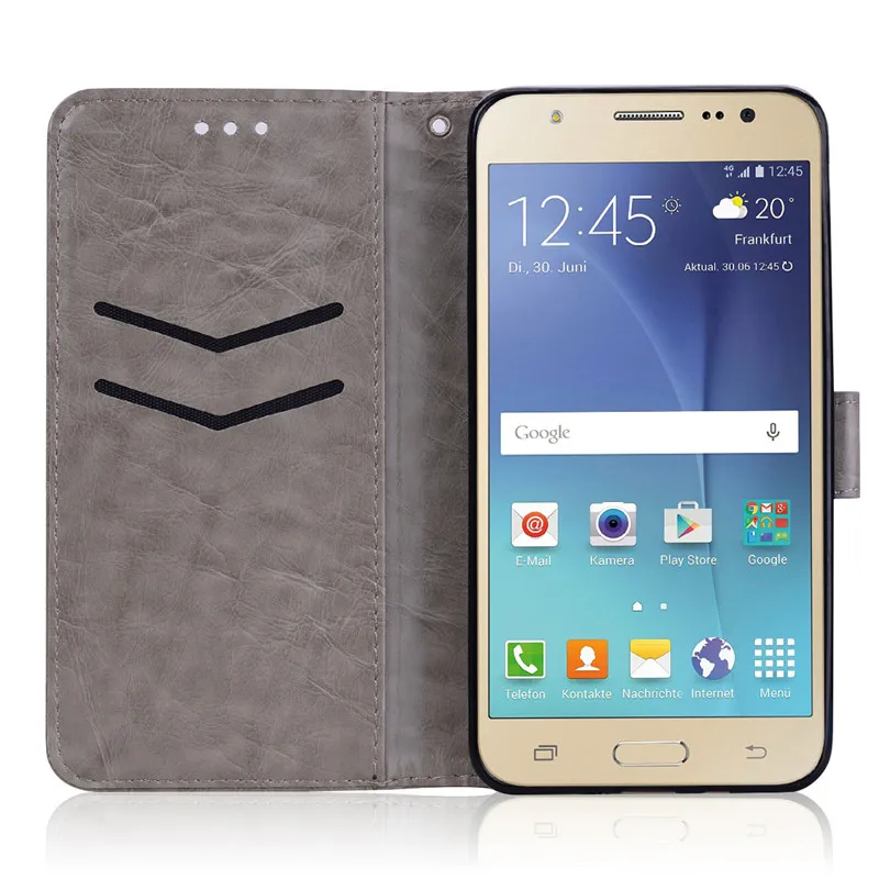 Чехол для samsung Galaxy J7 j710 Флип кожаный чехол для Galaxy samsung J7 чехол для телефона с отделениями для карт