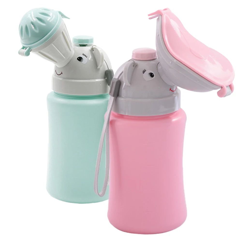 

Boys Girls Sealed Car PP Hygiene Cute Toilet Training Urinal Anti Leakage Safe Kids Portable Baby Potty Outdoor Travel