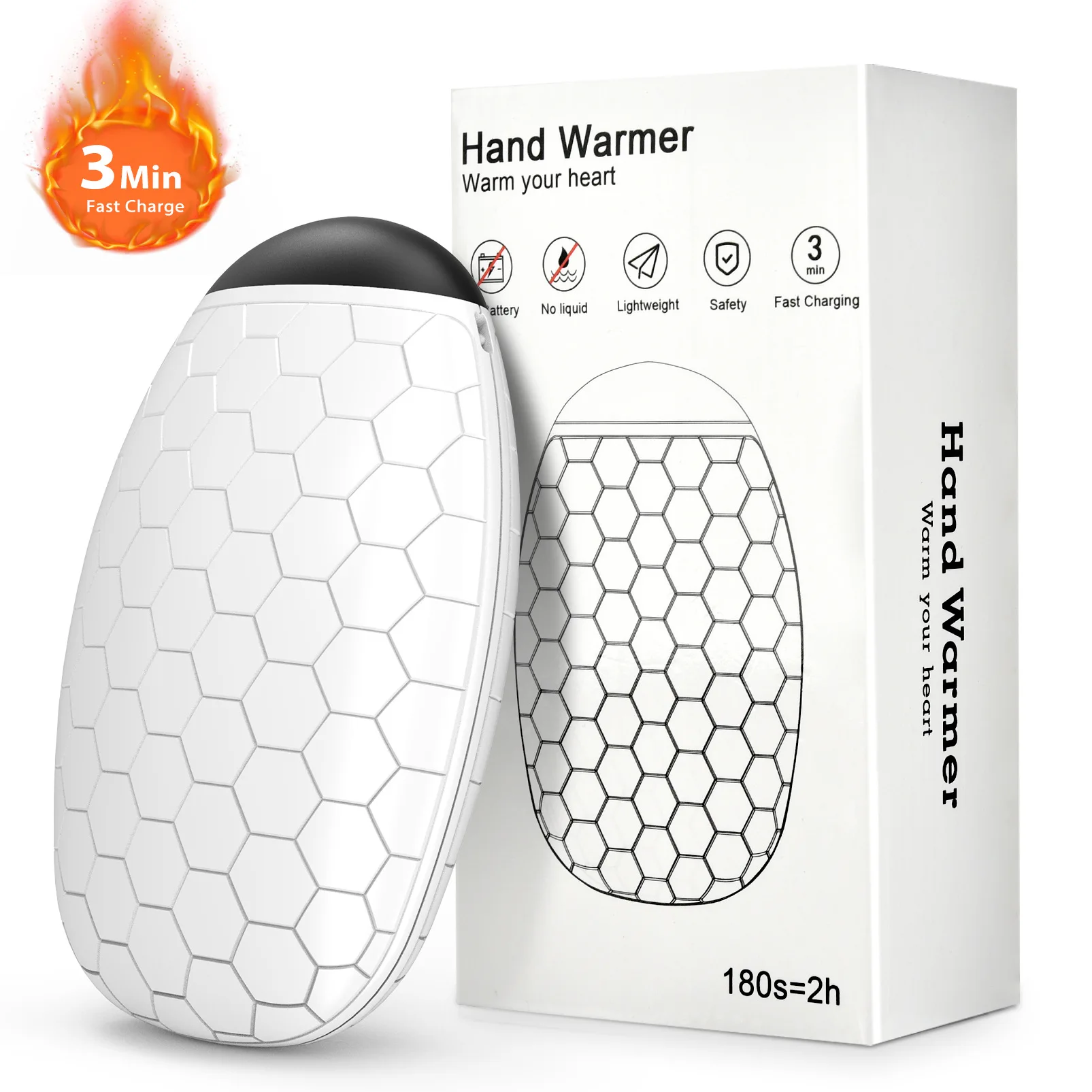 

Портативный обогреватель, грелка для рук, перезаряжаемый портативный обогреватель, карманный мини быстрый нагрев, безопасный и быстрый заряд YANKE