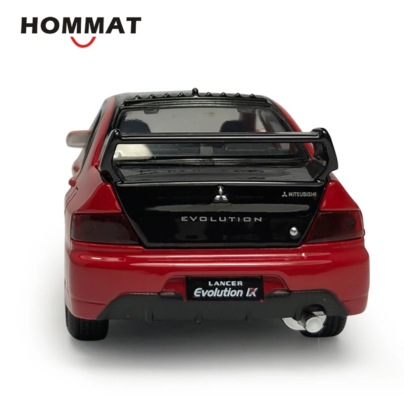 HOMMAT масштаб 1:32 Mitsubishi Lancer Evolution EVO IX Литые металлические игрушечные автомобили