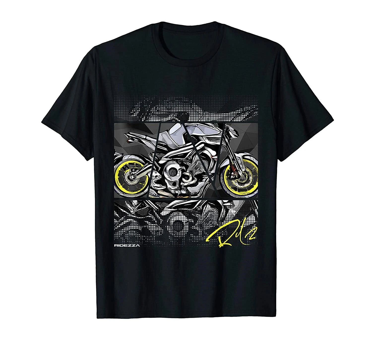 

Ridezza-Camiseta de motocicleta de carreras, FZ09