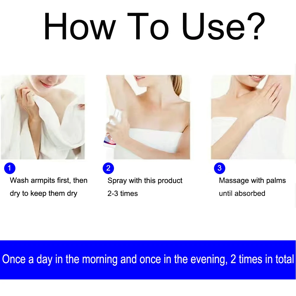 Body Odor Sweat Deodorant Spray Lasting Underarm Feet Sweating Deodorizer Eliminate Bad Smell Antiperspirants Natureguess | Красота и