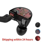 Наушники-вкладыши KZ ZS10, 4BA + 1DD, гибридные, с шумоподавлением