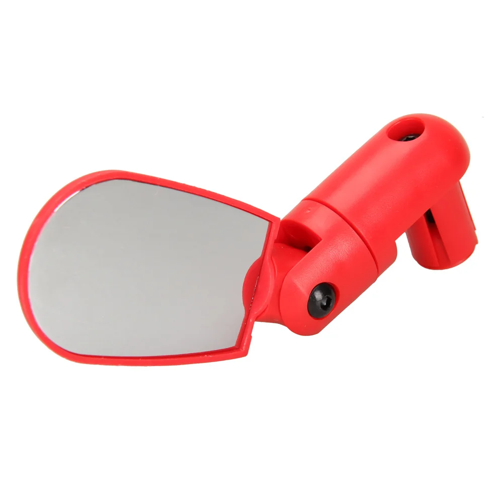 

4 Colors Adjustable Bike Bicycle Handlebar Bar End Rear View Plastic Glass Cycling Supplies XR-Hot