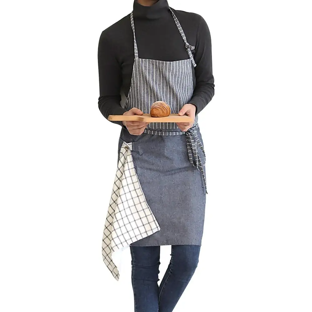 Японский Кухонный Фартук для женщин мужчин шеф-поваров официантов кафе