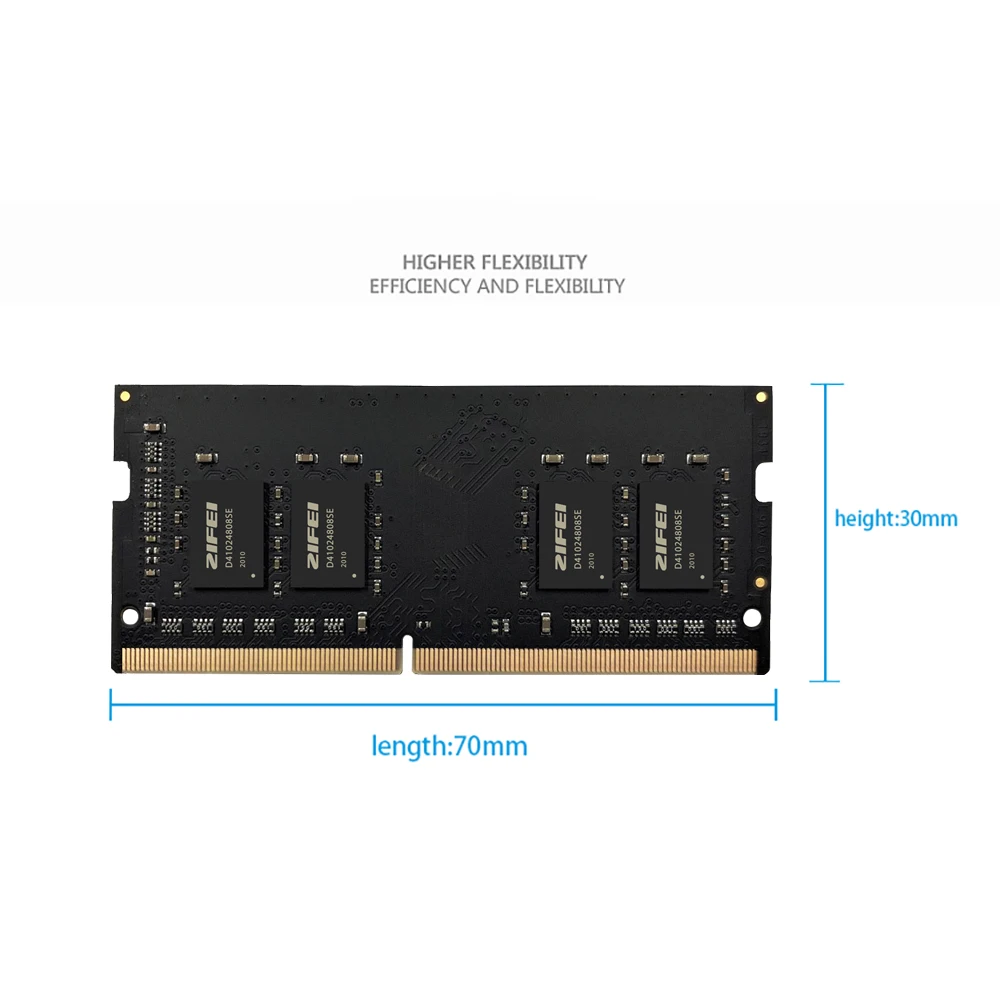 Оперативная память ZIFEI DDR4 8 ГБ 4 16 32 2133 2400 2666 МГц so dimm SD RAM для ноутбука|Оперативная
