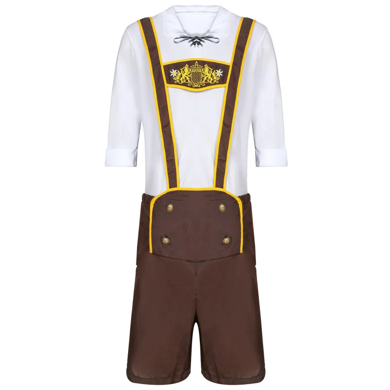 Октоберфест Костюм Набор M-XXL для взрослых мужчин Германия Традиционный пивной