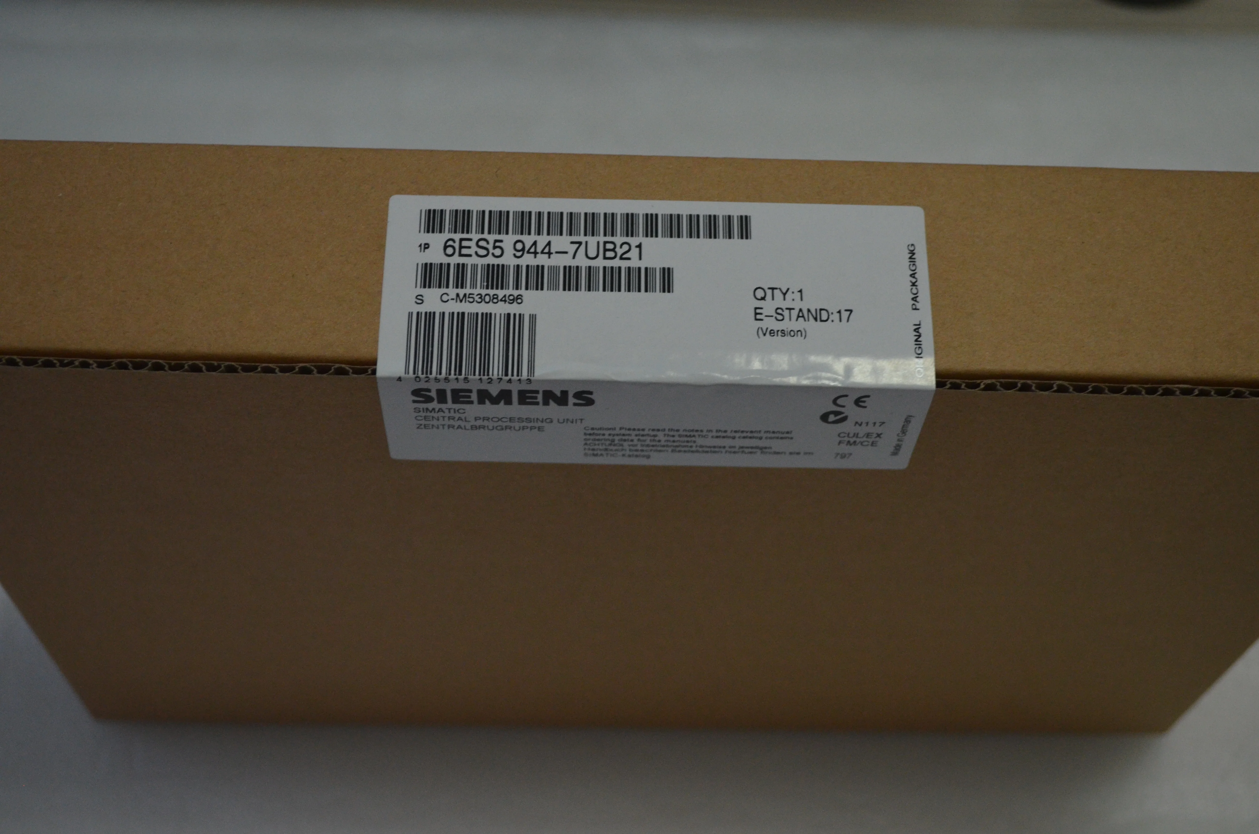 Central Processing Unit 6ES5944-7UB21 | Компьютеры и офис