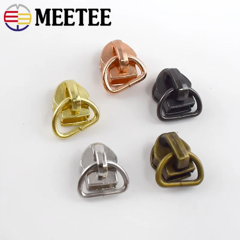 Набор для ремонта D-образных колец 5 # нейлоновые слайдеры на молнии комплект