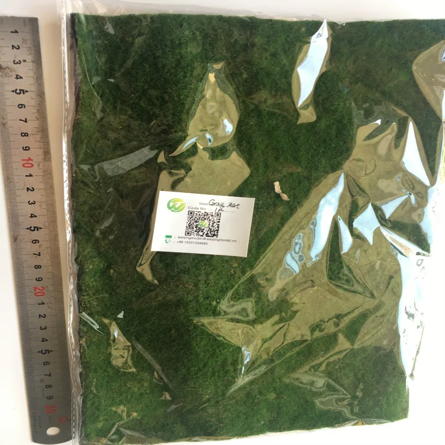 Коврик ландшафтный для травы 20 х30 см | Игрушки и хобби