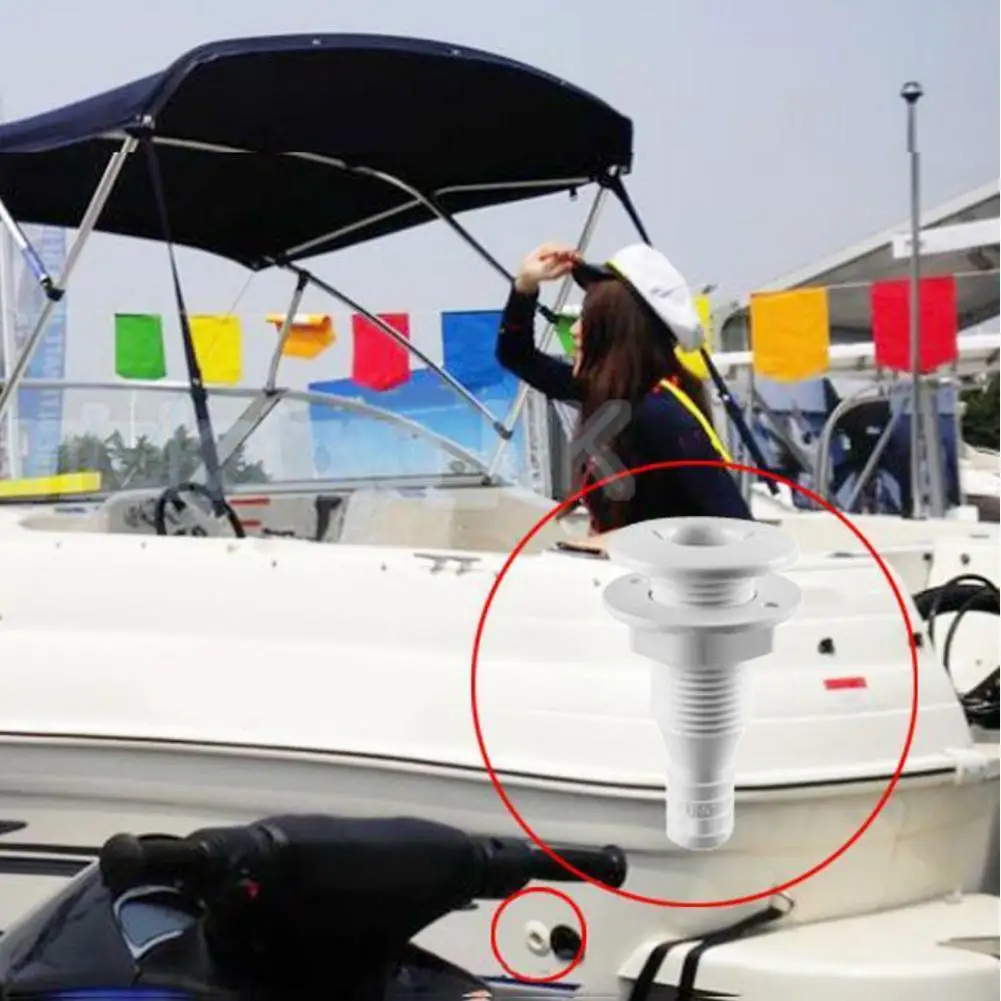 3/4-дюймовый пластиковый сквозной Трюмный насос фитинг для шланга - Цена: 164,17 руб.